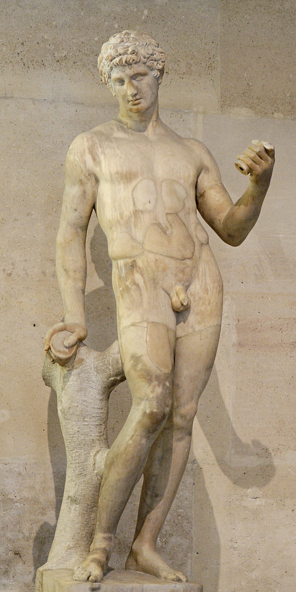 Depiction of Adonis from the Temple of Zeus Pantheon
