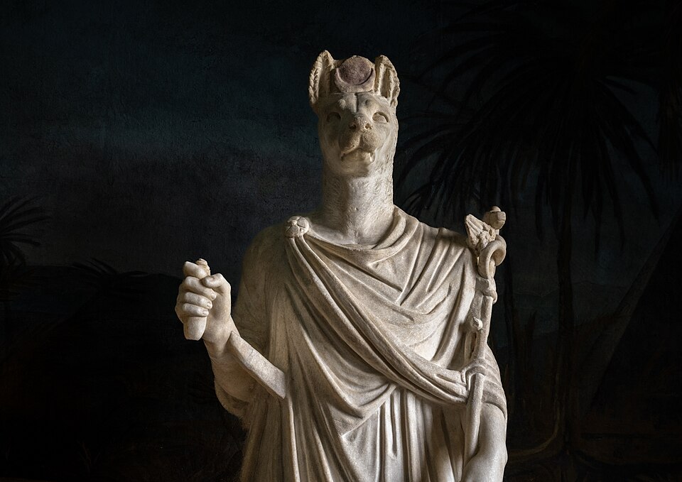 Depiction of Anubis from the Temple of Zeus Pantheon