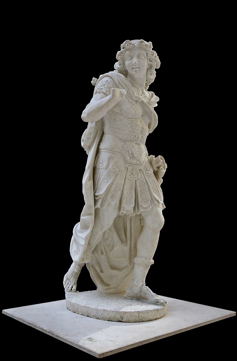 Depiction of Aristaios from the Temple of Zeus Pantheon