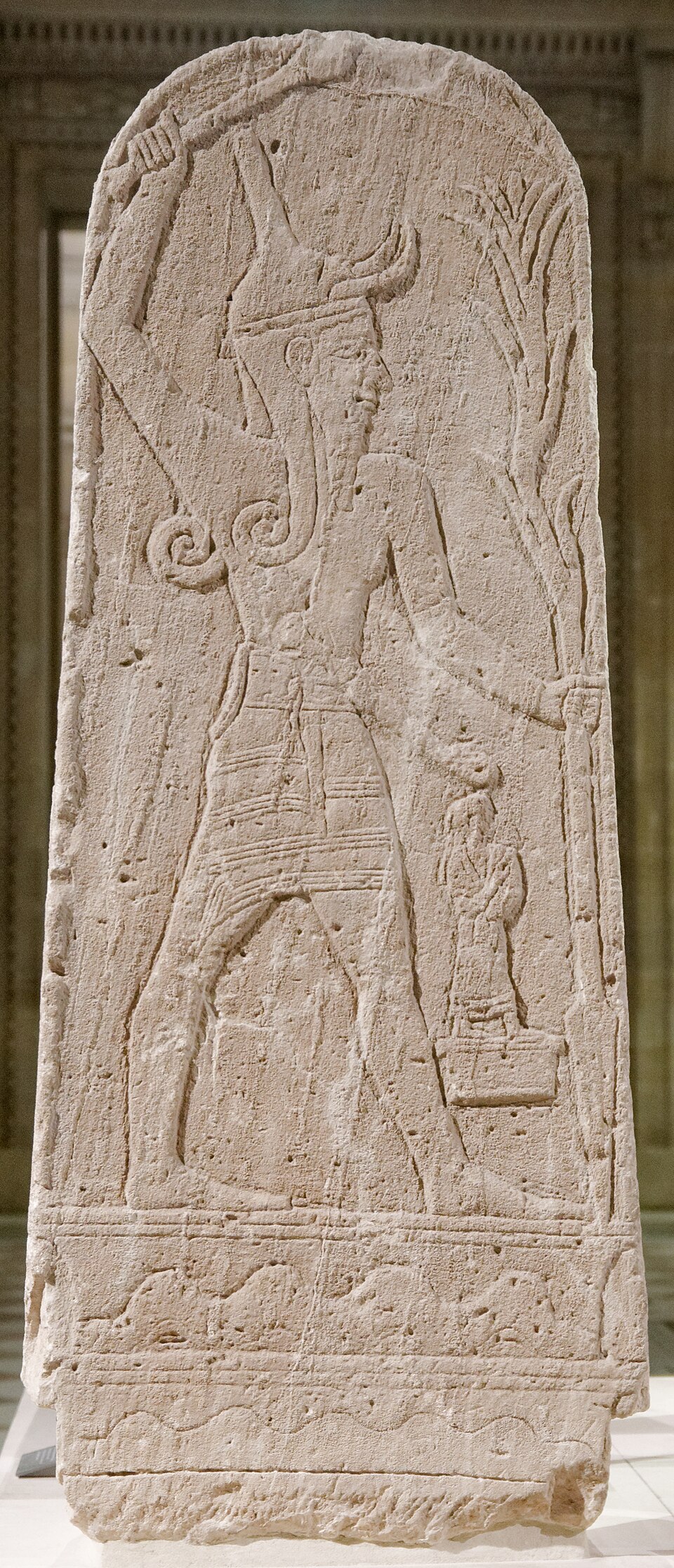 Depiction of Balaam from the Temple of Zeus Pantheon