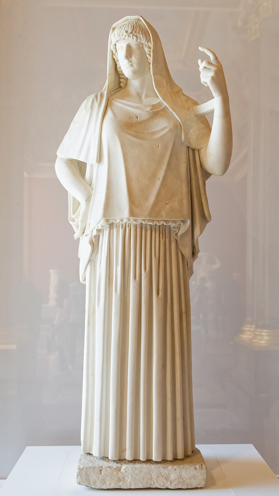 Depiction of Brigid from the Temple of Zeus Pantheon