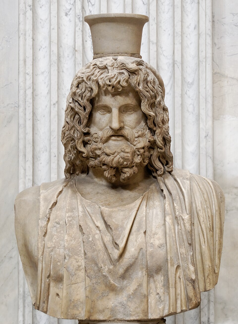 Depiction of Hades from the Temple of Zeus Pantheon