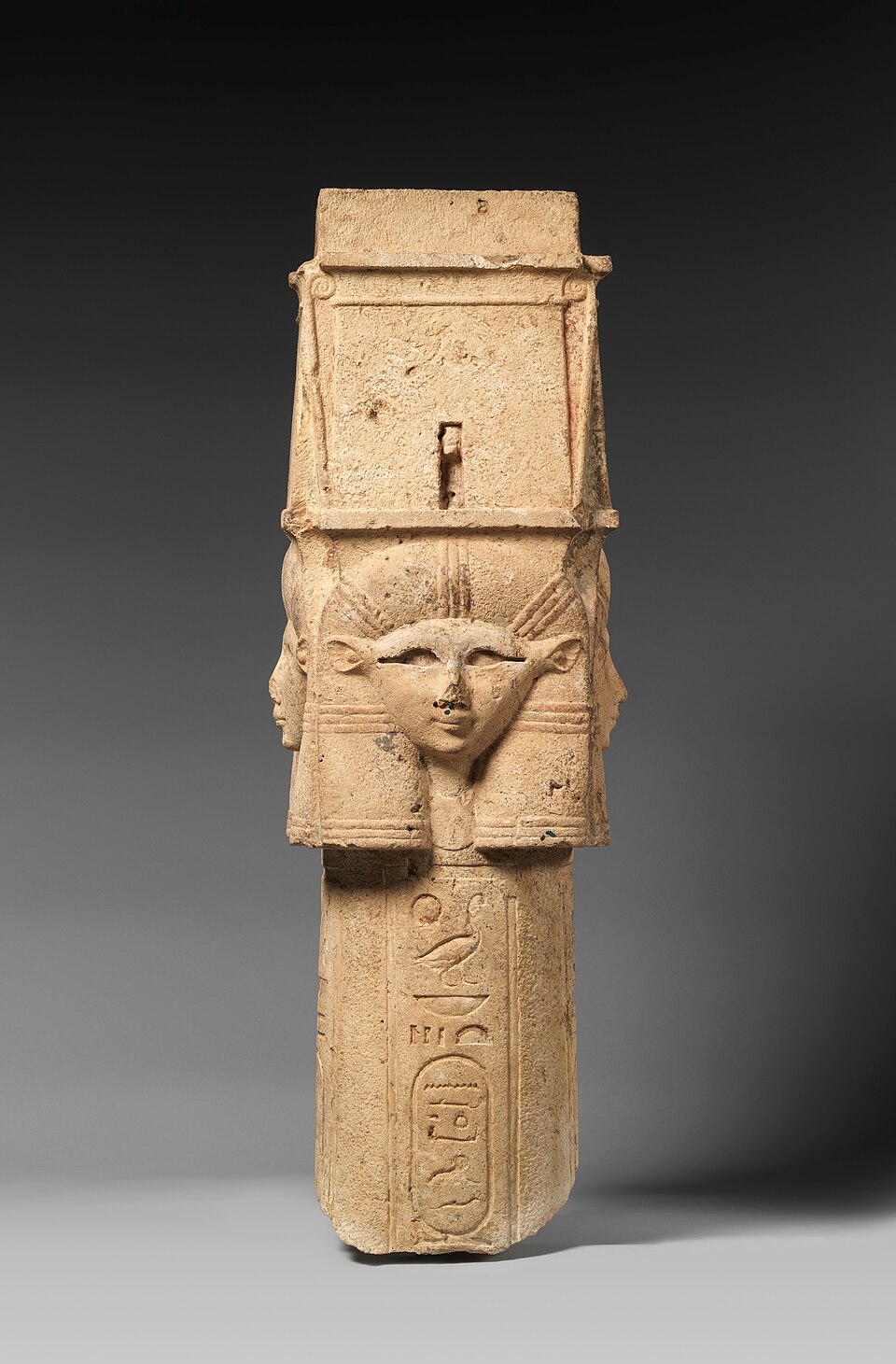 Depiction of Hathor from the Temple of Zeus Pantheon