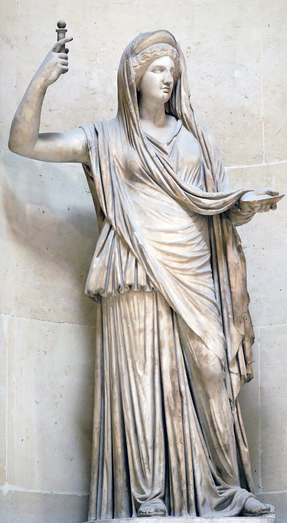 Depiction of Hera from the Temple of Zeus Pantheon