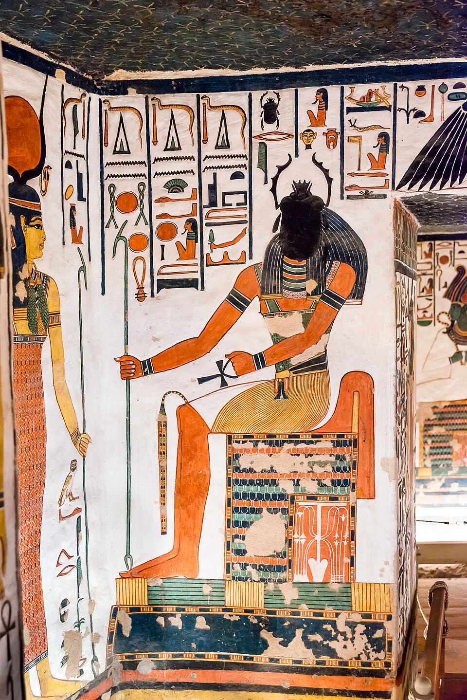 Depiction of Khepri from the Temple of Zeus Pantheon