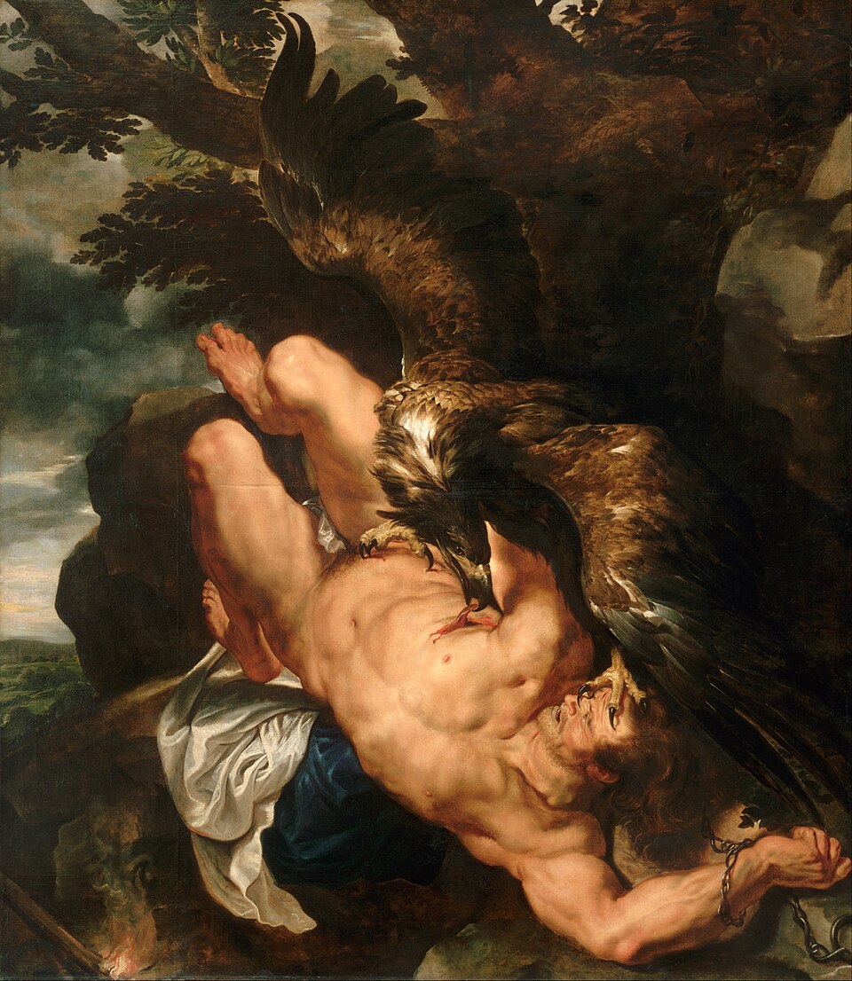 Depiction of Kratos from the Temple of Zeus Pantheon