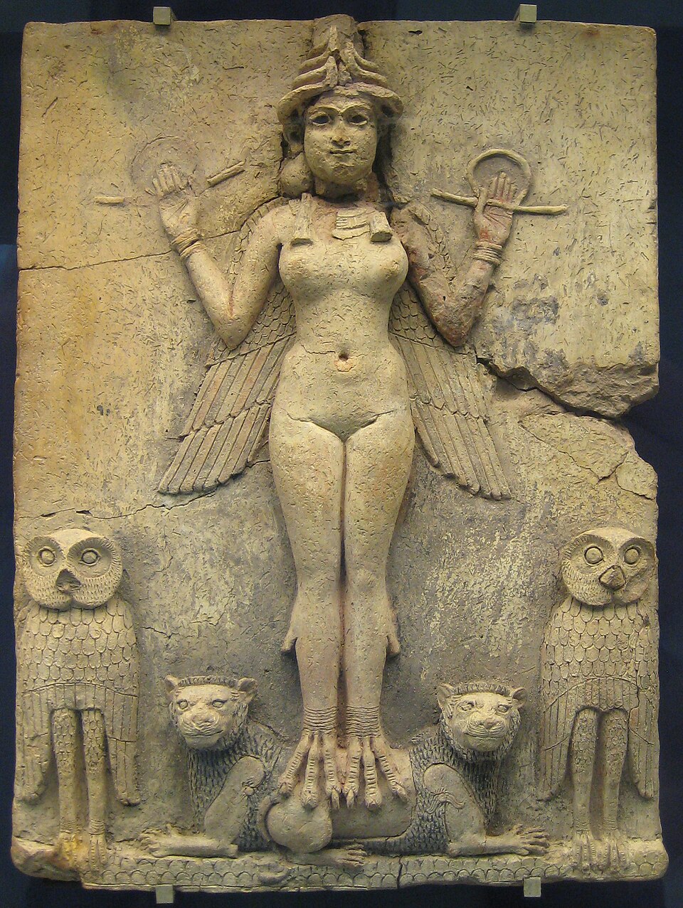 Depiction of Lilith from the Temple of Zeus Pantheon