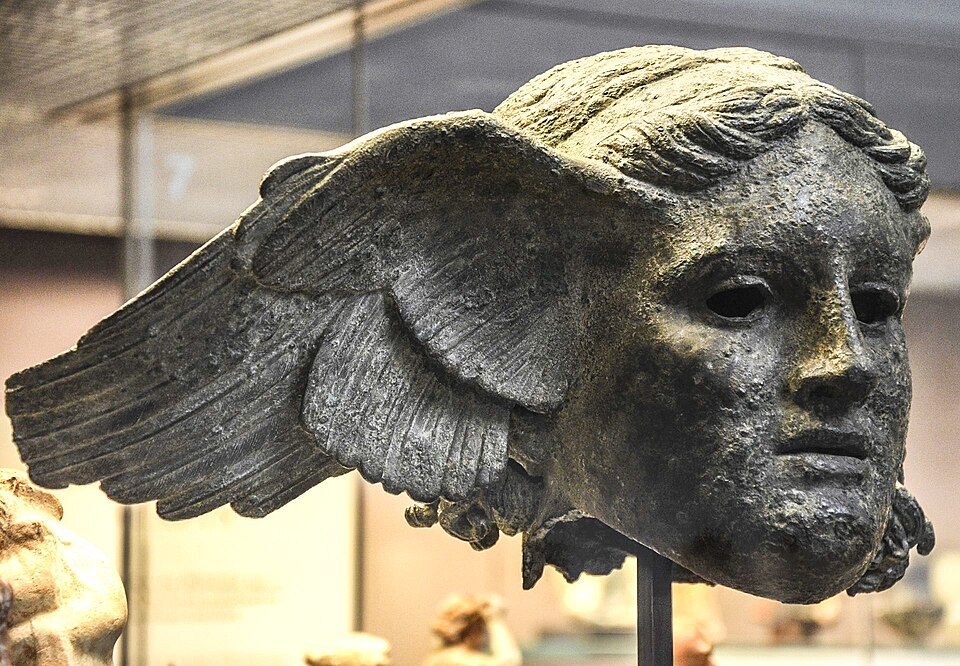 Depiction of Morpheus-Hypnos from the Temple of Zeus Pantheon