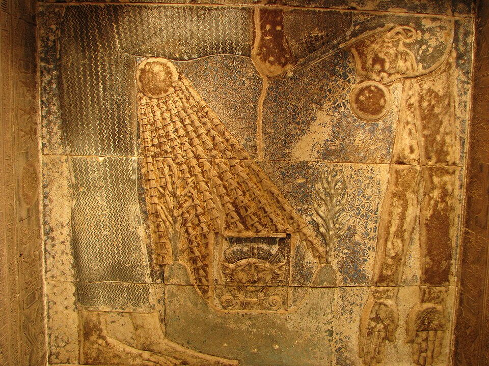Depiction of Nut from the Temple of Zeus Pantheon