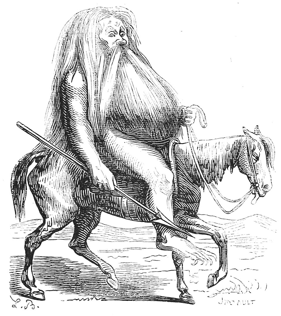 Depiction of Oscarius from the Temple of Zeus Pantheon
