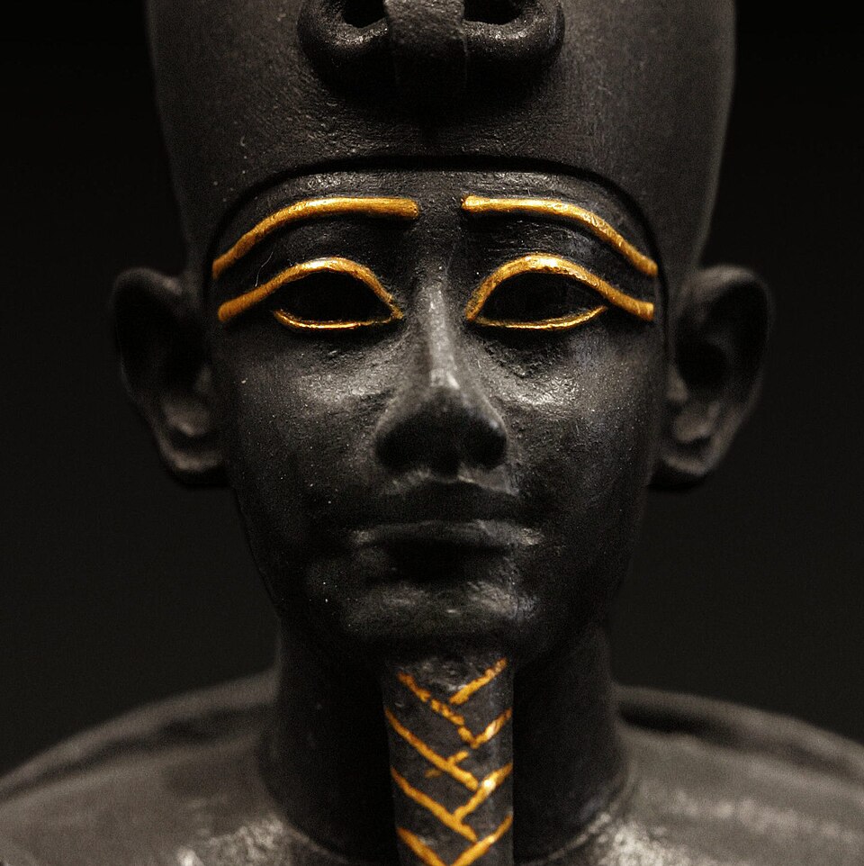 Depiction of Osiris from the Temple of Zeus Pantheon