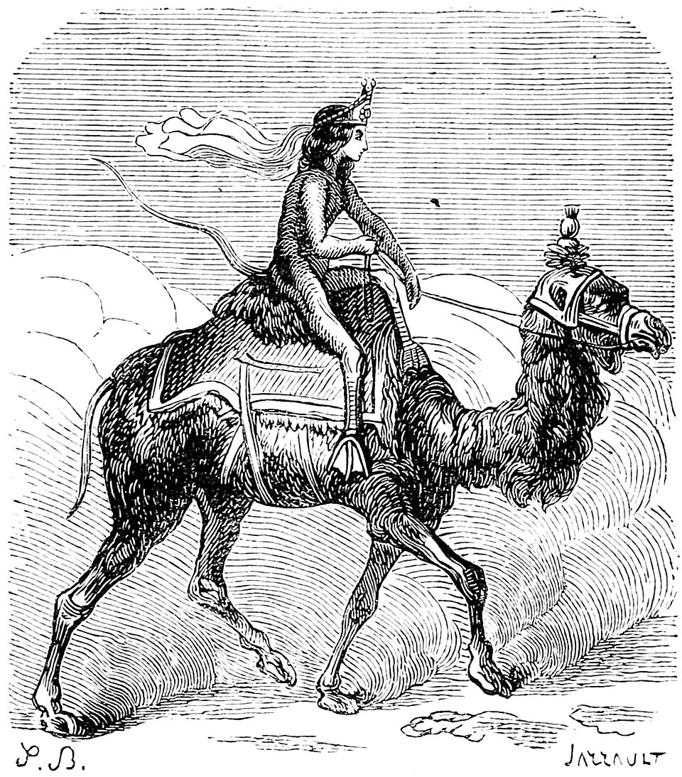 Depiction of Paimon from the Temple of Zeus Pantheon