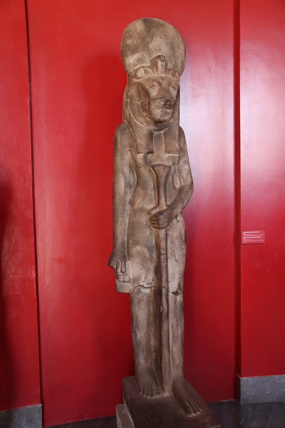 Depiction of Sekhmet from the Temple of Zeus Pantheon