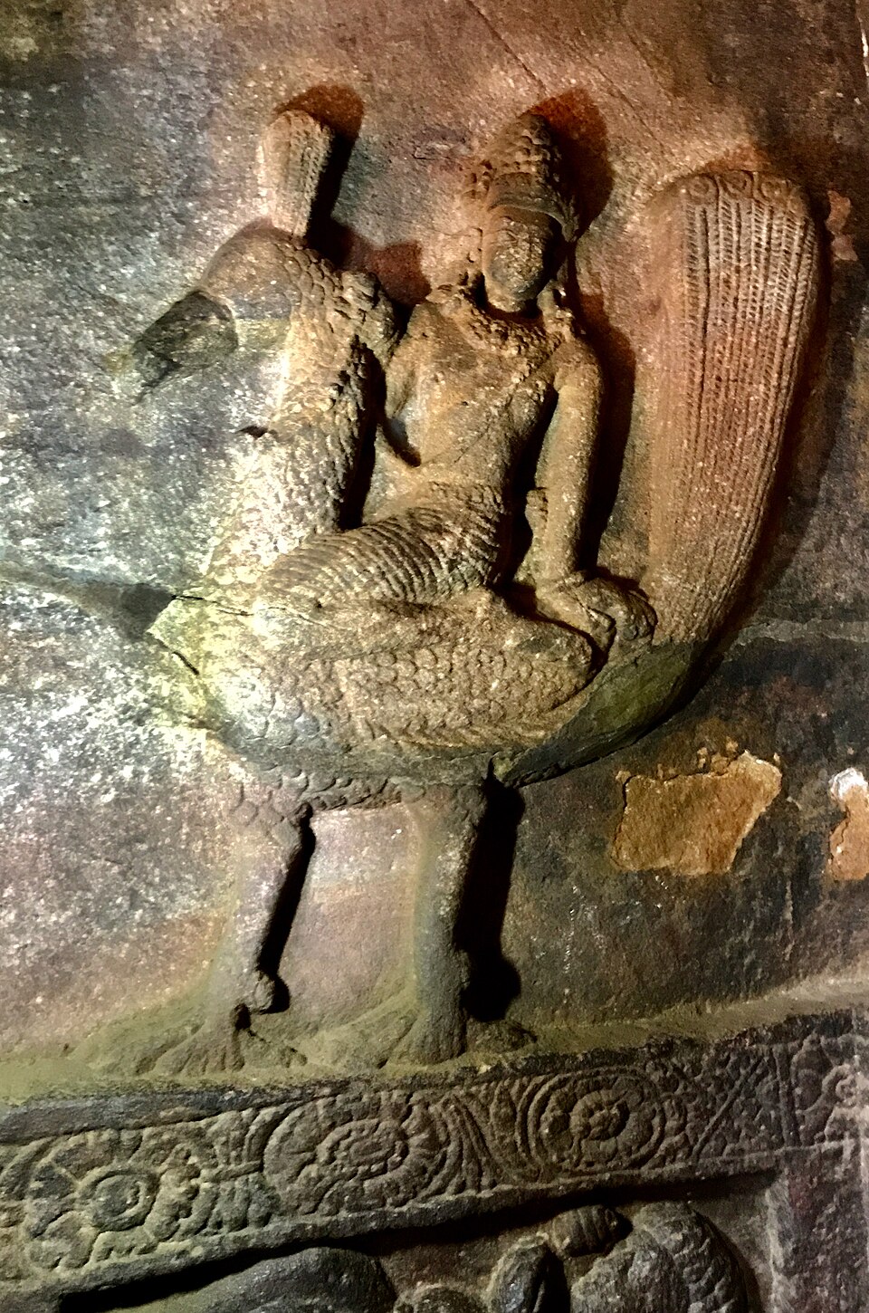 Depiction of Skanda from the Temple of Zeus Pantheon