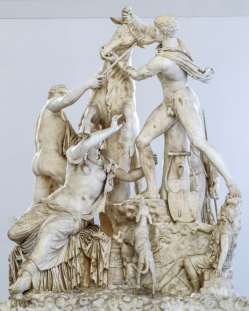 Depiction of Zethus from the Temple of Zeus Pantheon