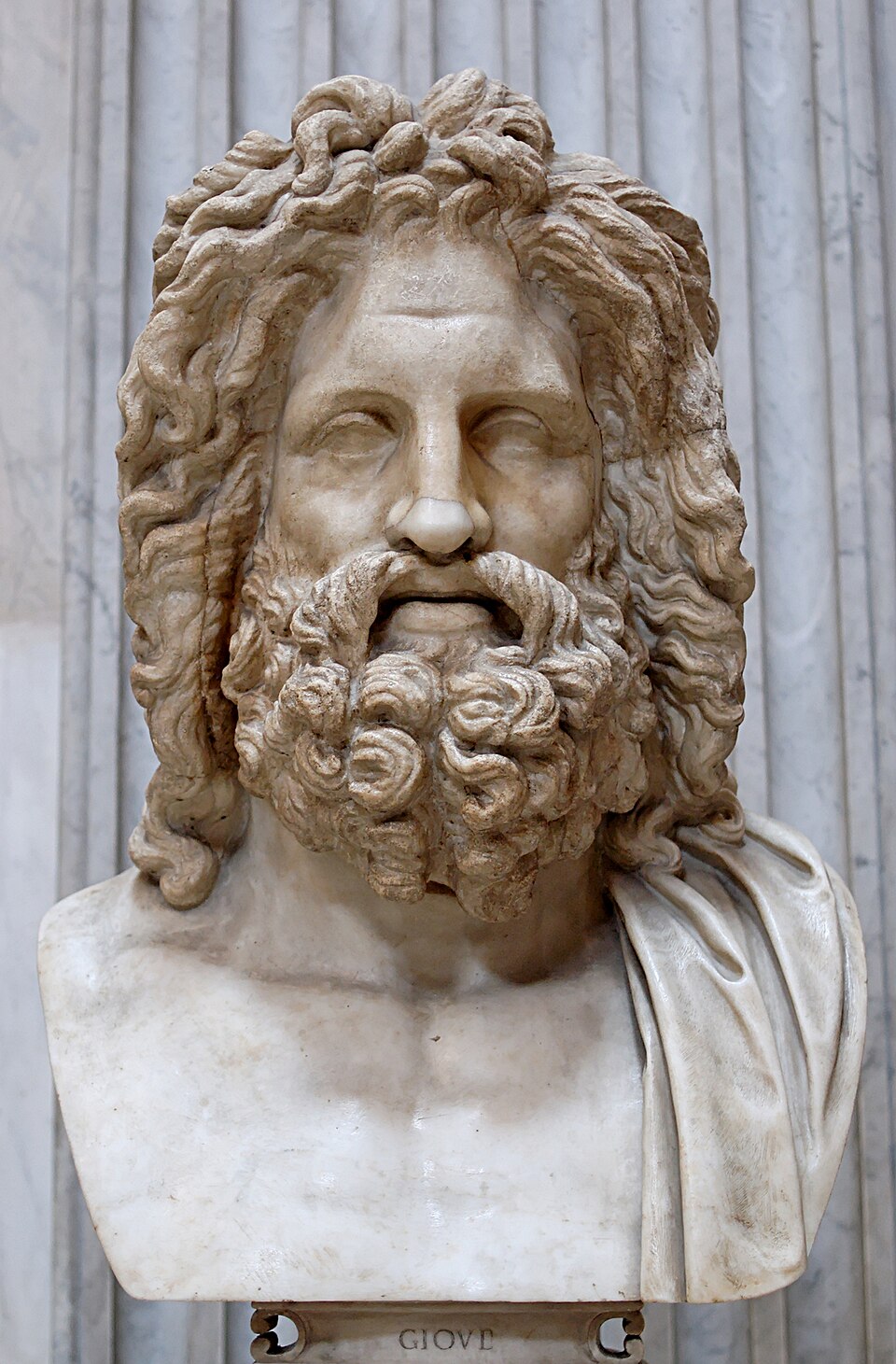 Depiction of Zeus from the Temple of Zeus Pantheon